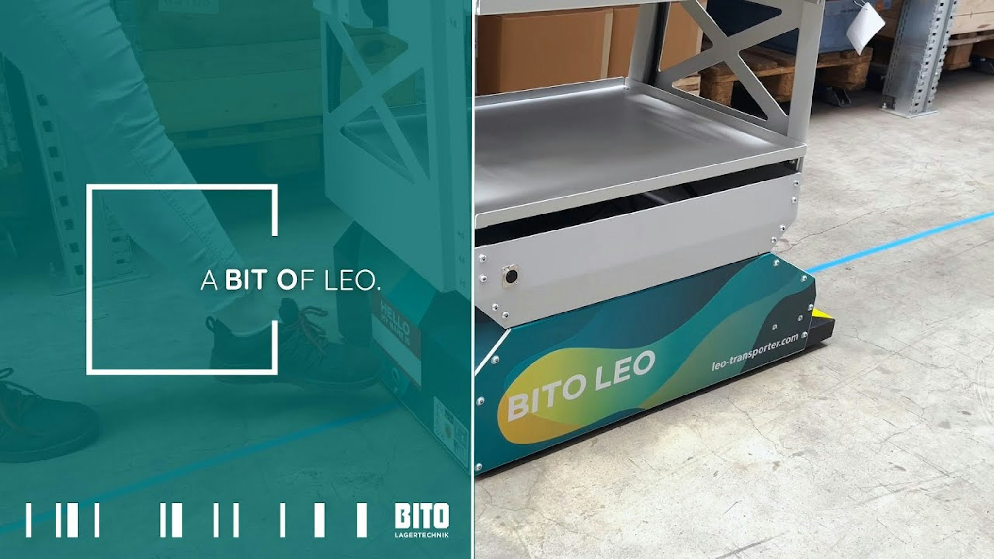 LEO carrier in Action | BITO Lagertechnik LEO carrier in Action | BITO Lagertechnik
