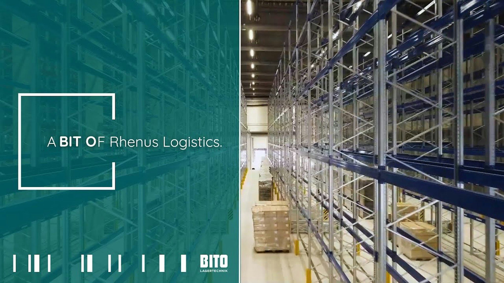 Palettenregal-Lösung bei Rhenus Logistics | BITO-Lagertechnik Palettenregal-Lösung bei Rhenus Logistics | BITO-Lagertechnik