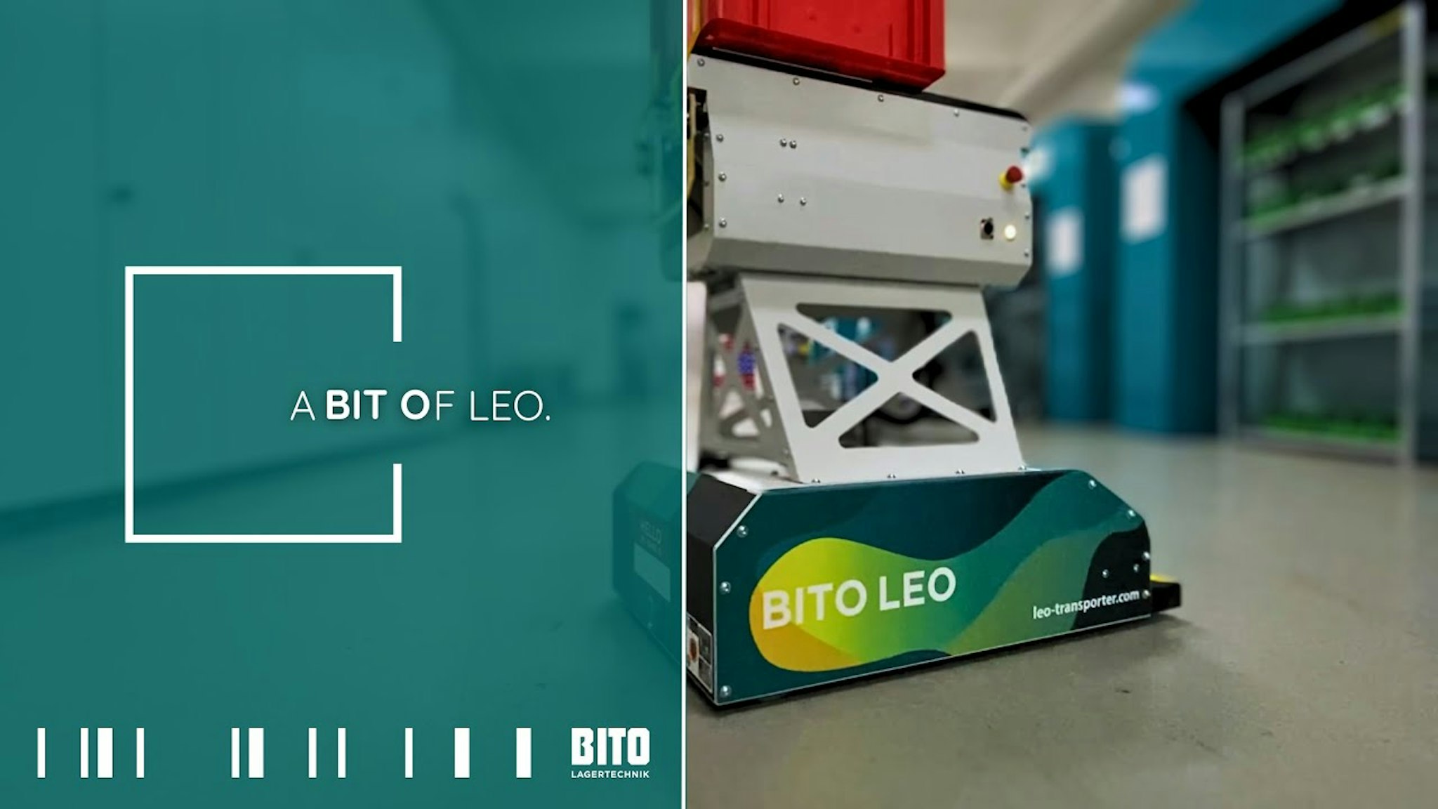 *NEW* LEO can drive without track tape! | BITO Storage Systemsgy *NEW* LEO can drive without track tape! | BITO Storage Systemsgy
