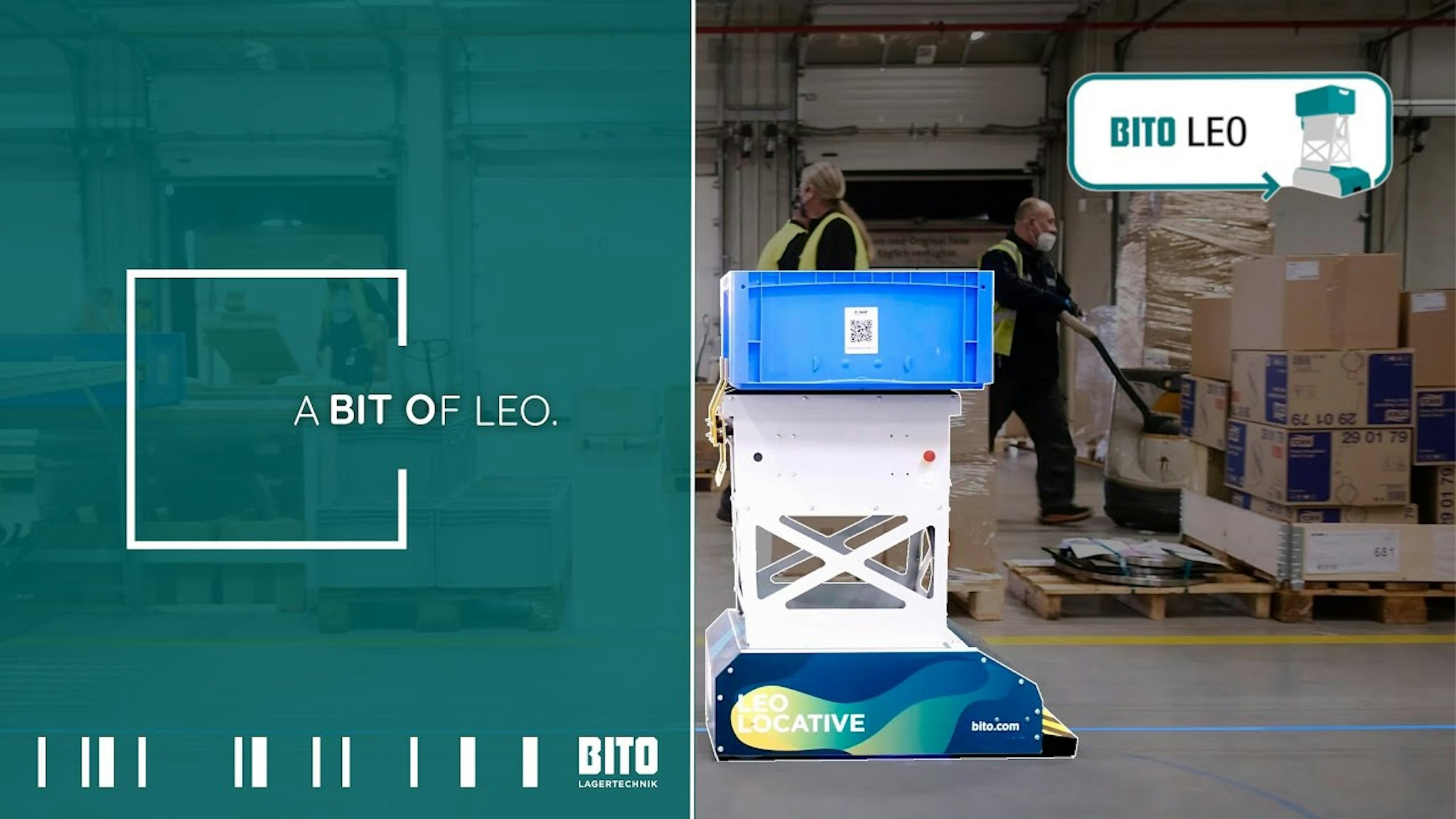 LEO locative bei BASF SE - Automatisierter Behälter (Kurz- und Langstreckenlauf) | BITO Lagertechnik LEO locative bei BASF SE - Automatisierter Behälter (Kurz- und Langstreckenlauf) | BITO Lagertechnik